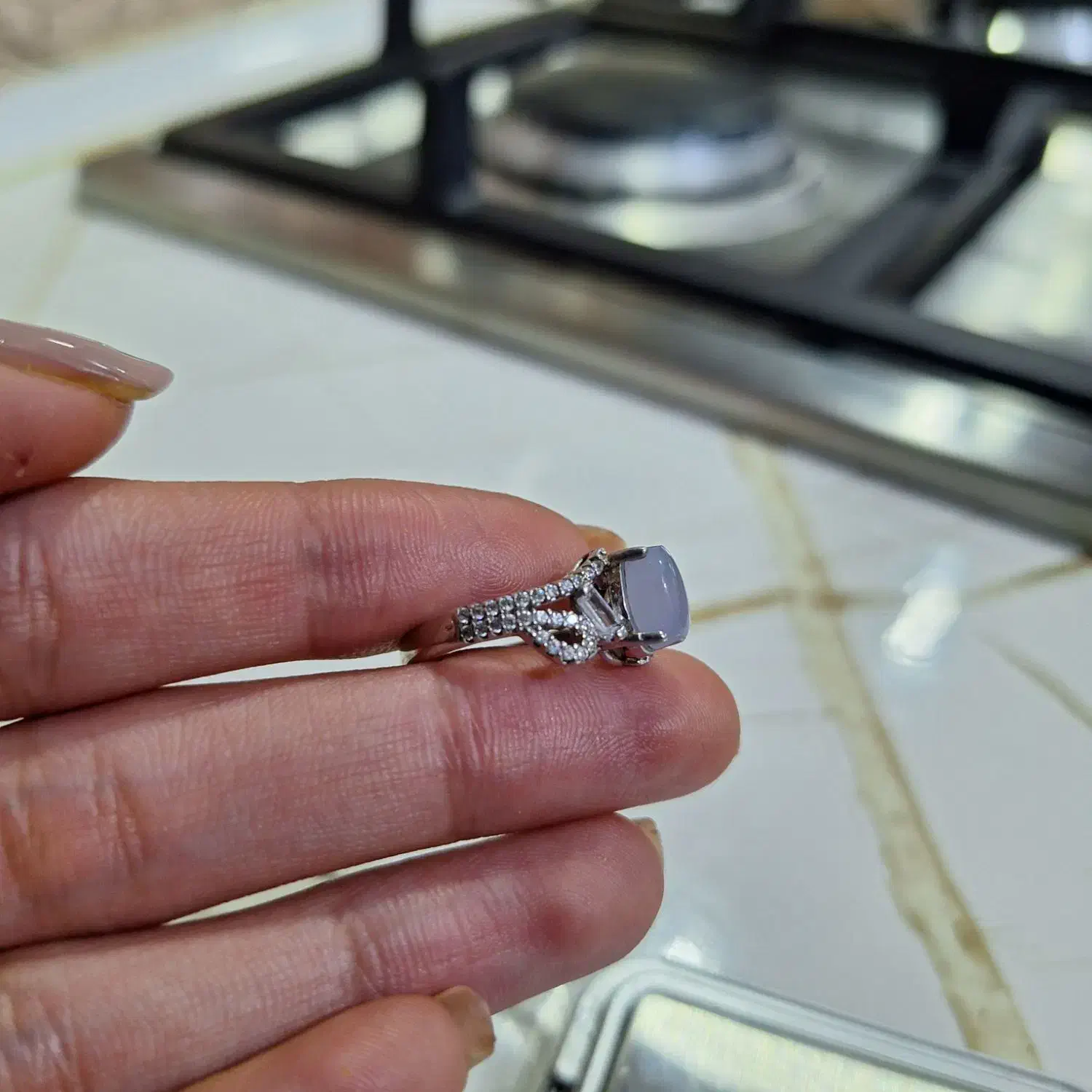 انگشتر نقره زنانه|جواهرات|زاهدان, |دیوار