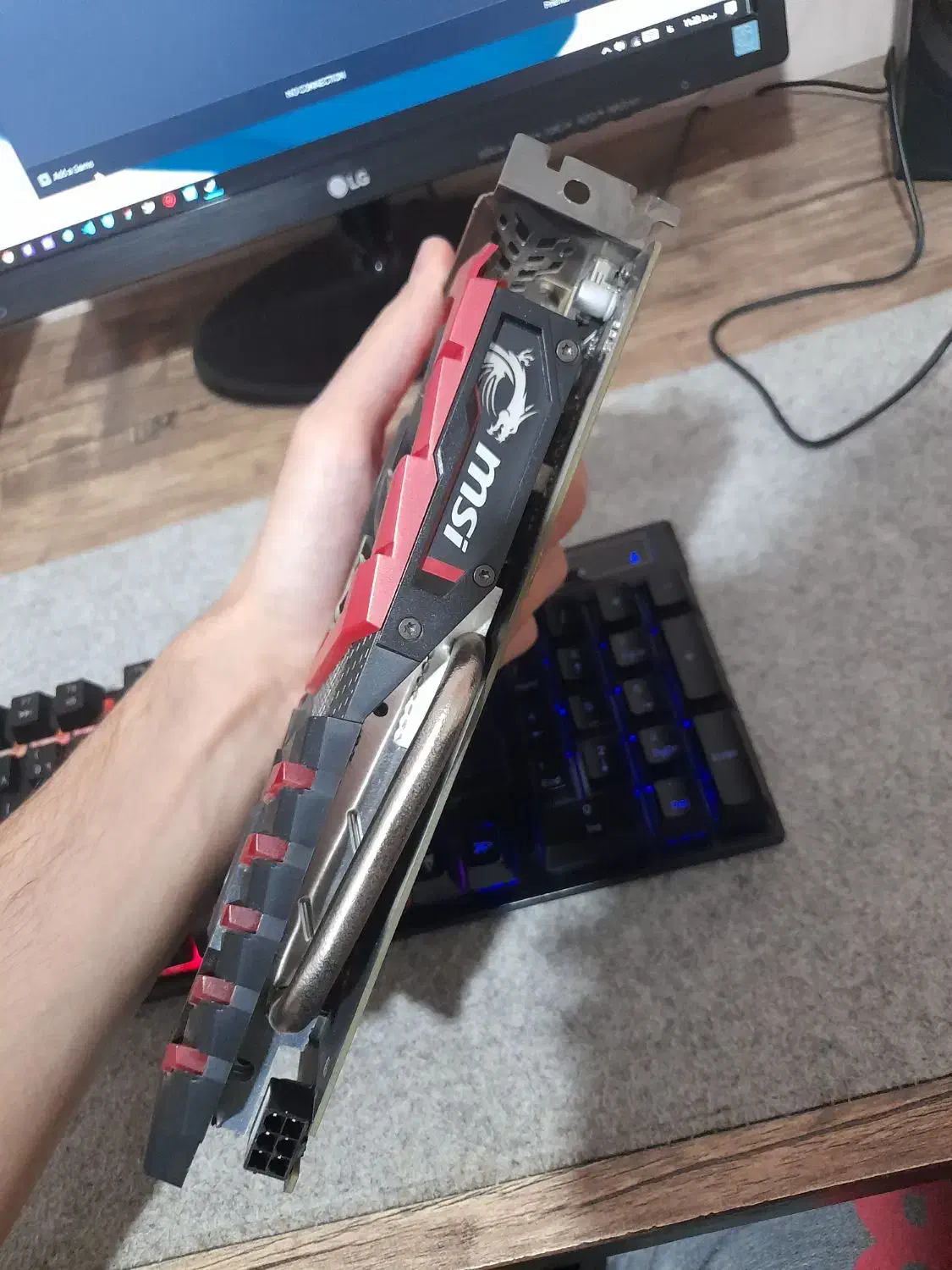 GTX 1050 X GAMING MSI|قطعات و لوازم جانبی رایانه|شیراز, شاه قلی بیگی|دیوار