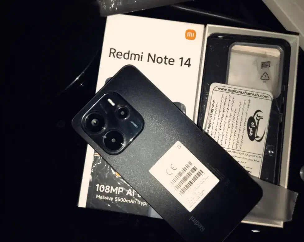 گوشی موبایل ردمی نوت 14|موبایل|شیراز, شریف‌آباد|دیوار