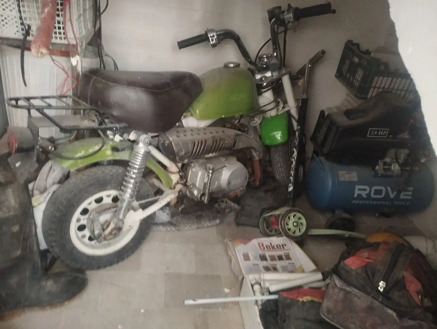 کویر70س سی و روا مدل85|موتورسیکلت|قم, پشت انبار نفت|دیوار