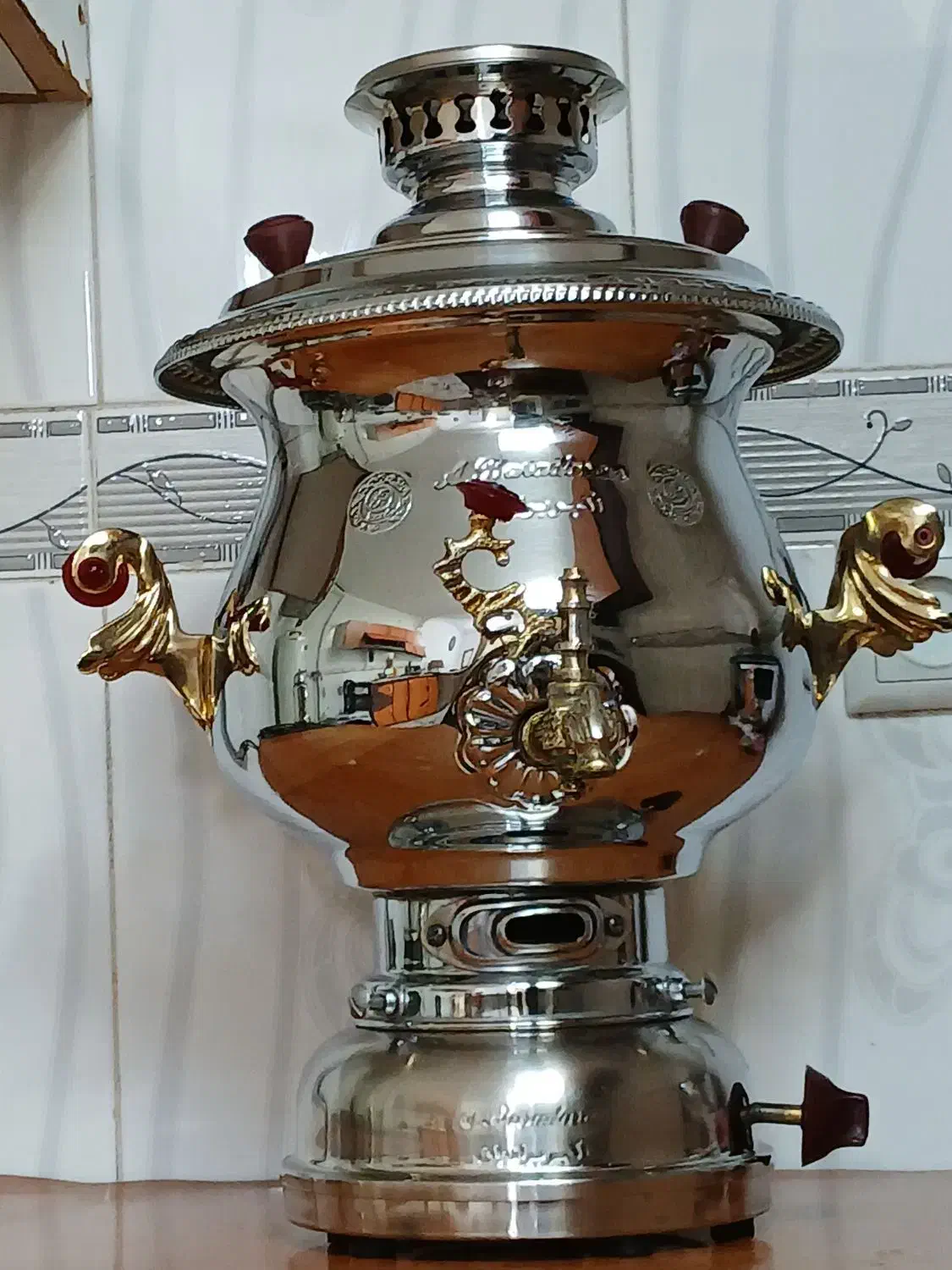 سماور گازی|سماور، چای‌ساز، قهوه‌ساز|کرمانشاه, |دیوار