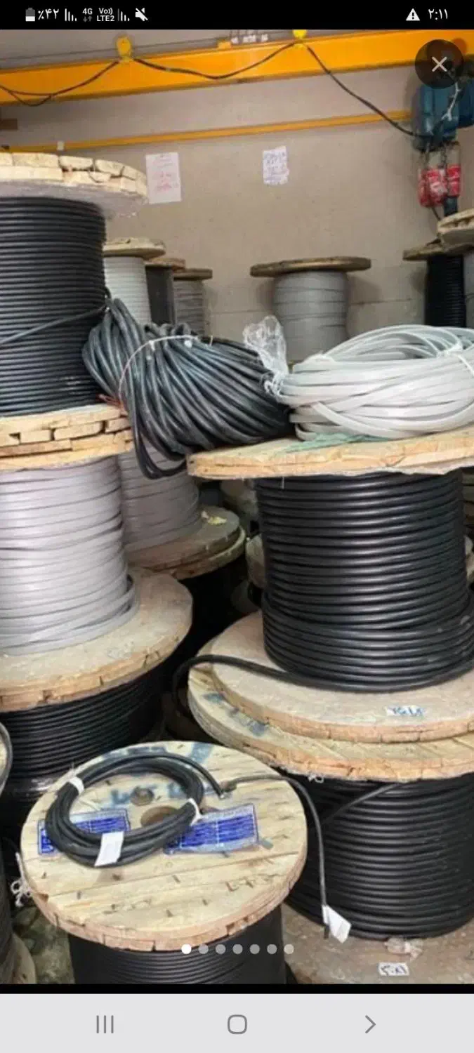 کابل الومنیوم 30درصد ارزانتر روکش اصل پی وی سی|عمده‌فروشی|دابودشت, |دیوار