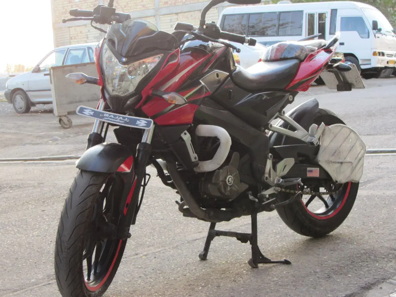 ns200|موتورسیکلت|محمدشهر, کوی بهار|دیوار