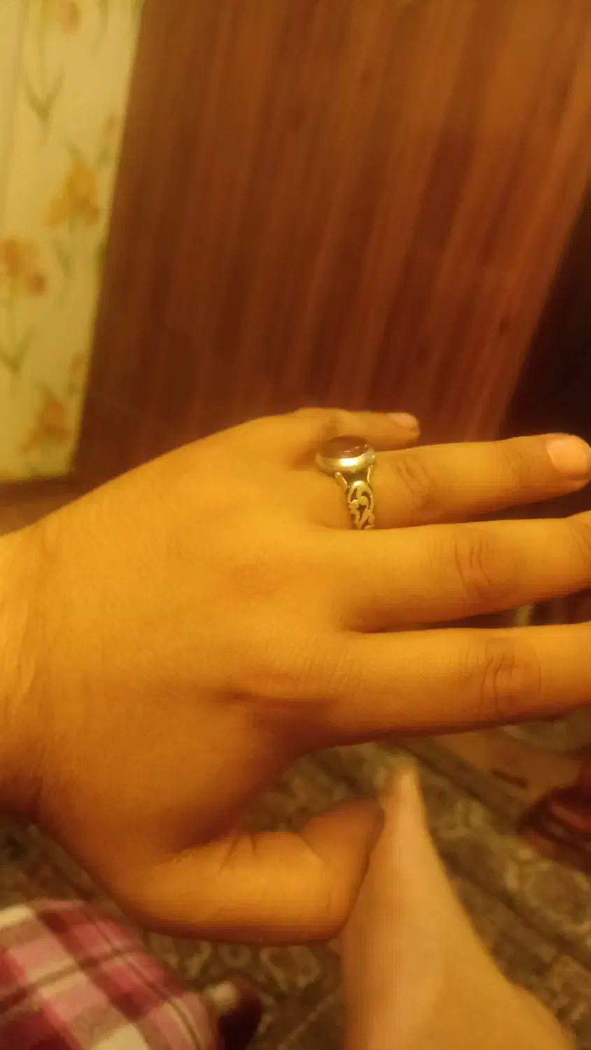 انگشتر نقره رکاب دست ساز ۱۴ گرم|کلکسیون اشیاء عتیقه|تبریز, |دیوار