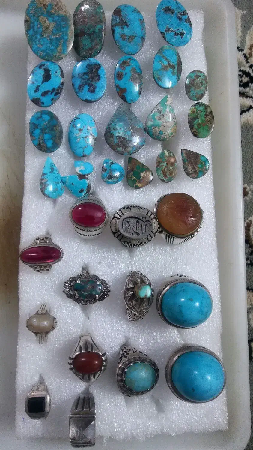 سنگ جواهراتی|جواهرات|قم, نیروگاه|دیوار