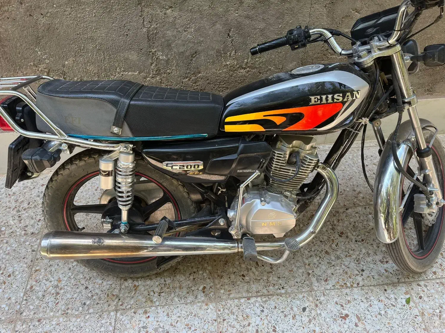 موتور ۲۰۰ انژکتور دزدگیر دار|موتورسیکلت|حمیدیا, |دیوار