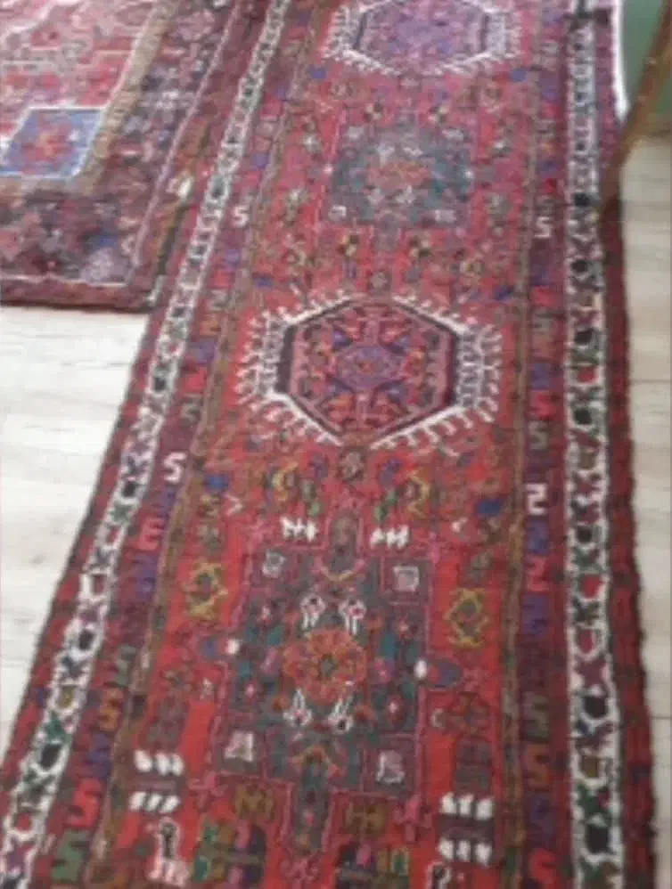 یک جفت فرش دستبافت هریس ۹متری و کناره قره جه|فرش|شهریار, شهرک وائین|دیوار