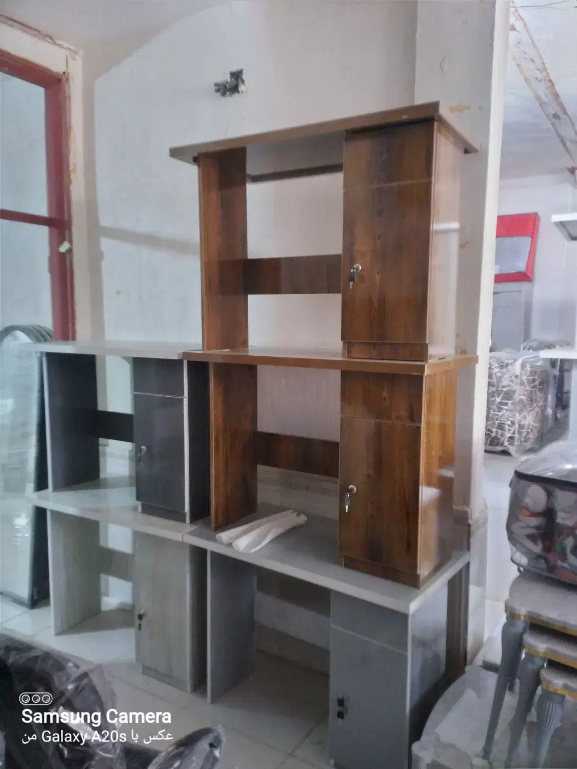 کتابخانه|کتابخانه، شلف، قفسههای دیواری|سرپل ذهاب, |دیوار