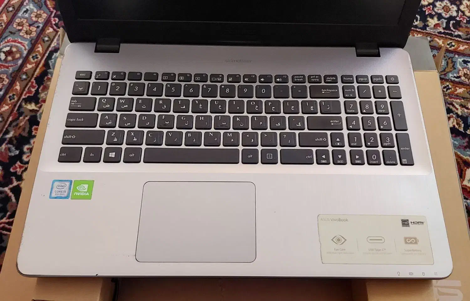 لپتاپ ایسوس Asus کم کار|رایانه همراه|اصفهان, چشمه باقرخان|دیوار