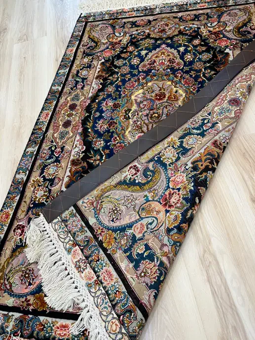 فرش دستباف زرنیم سالاری ۶۰ رج|فرش|خوی, |دیوار