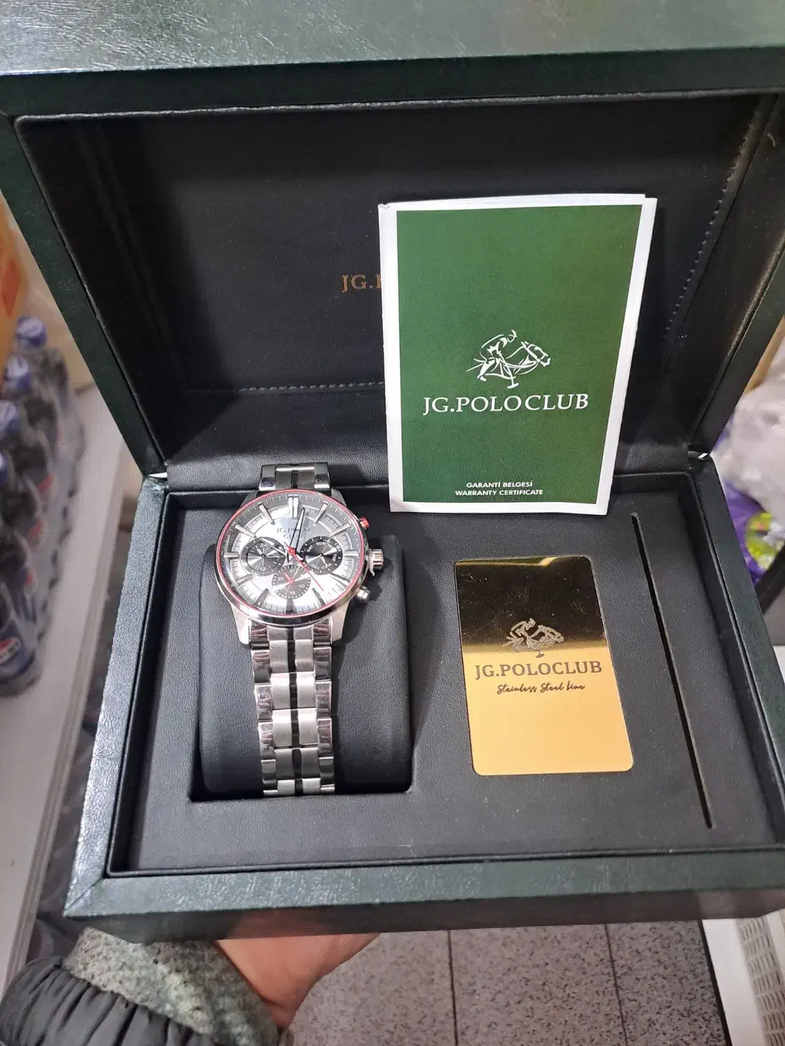 ساعت جی جی پلو اورجینال سه موتور ژاپن ضدا|ساعت|اشتهارد, |دیوار