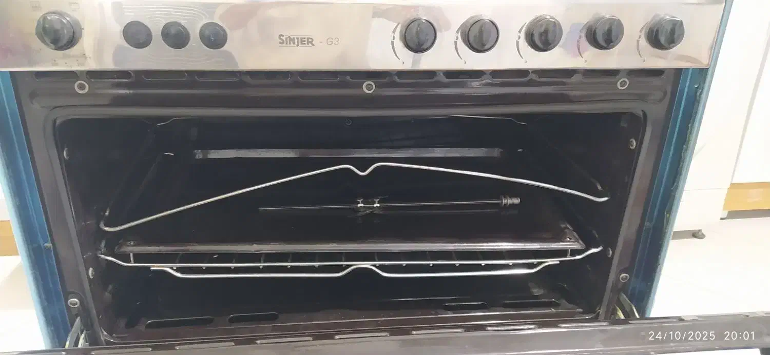 اجاق گاز فر دار تمام استیل سینجر مدل G3|اجاق گاز و لوازم برقی پختوپز|مشهد, شهرآرا|دیوار