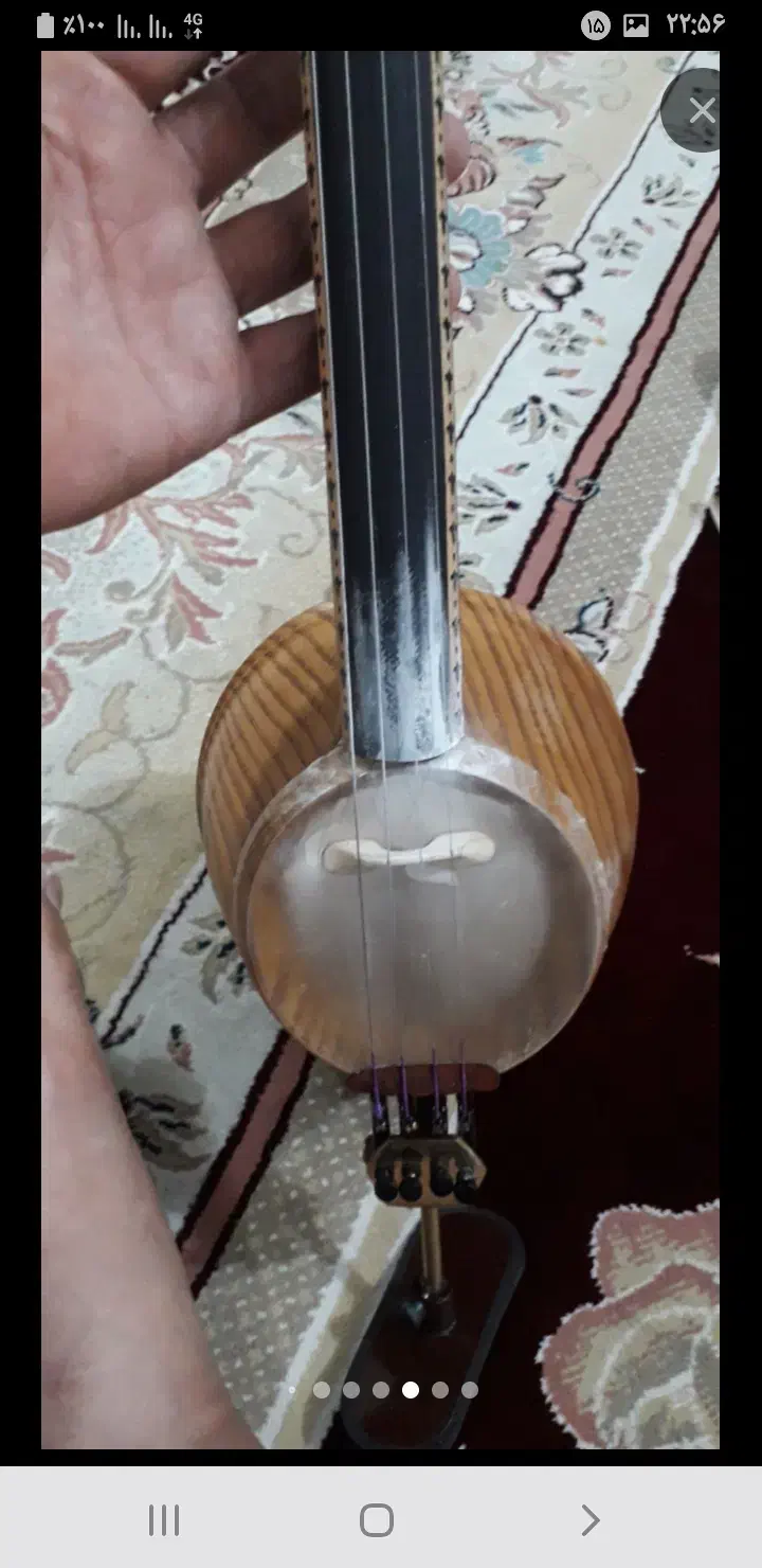 کمانچه حرفه ای|سازهای سنتی|ازنا, |دیوار