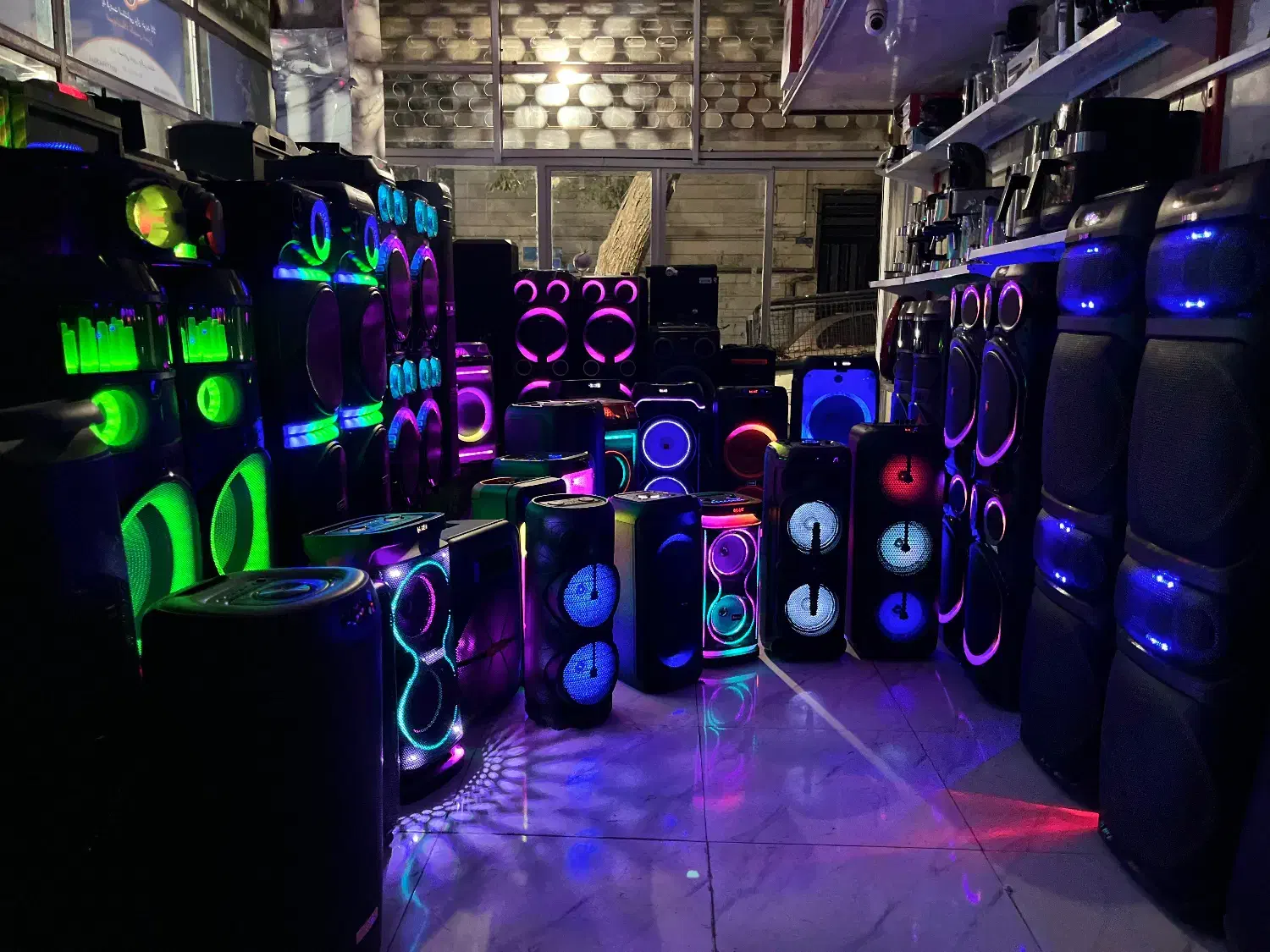 اسپیکر پارتی باکس جی بی ال میکرولب jbl آیوا|سیستم صوتی خانگی|تهران, شمیران‌نو|دیوار