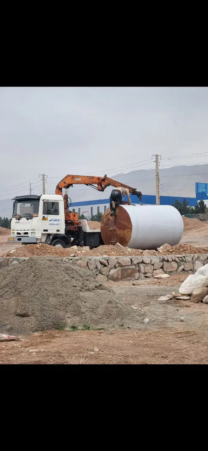 بادسان ۸ تن جرثقیل|خودرو سنگین|صوفیان, |دیوار