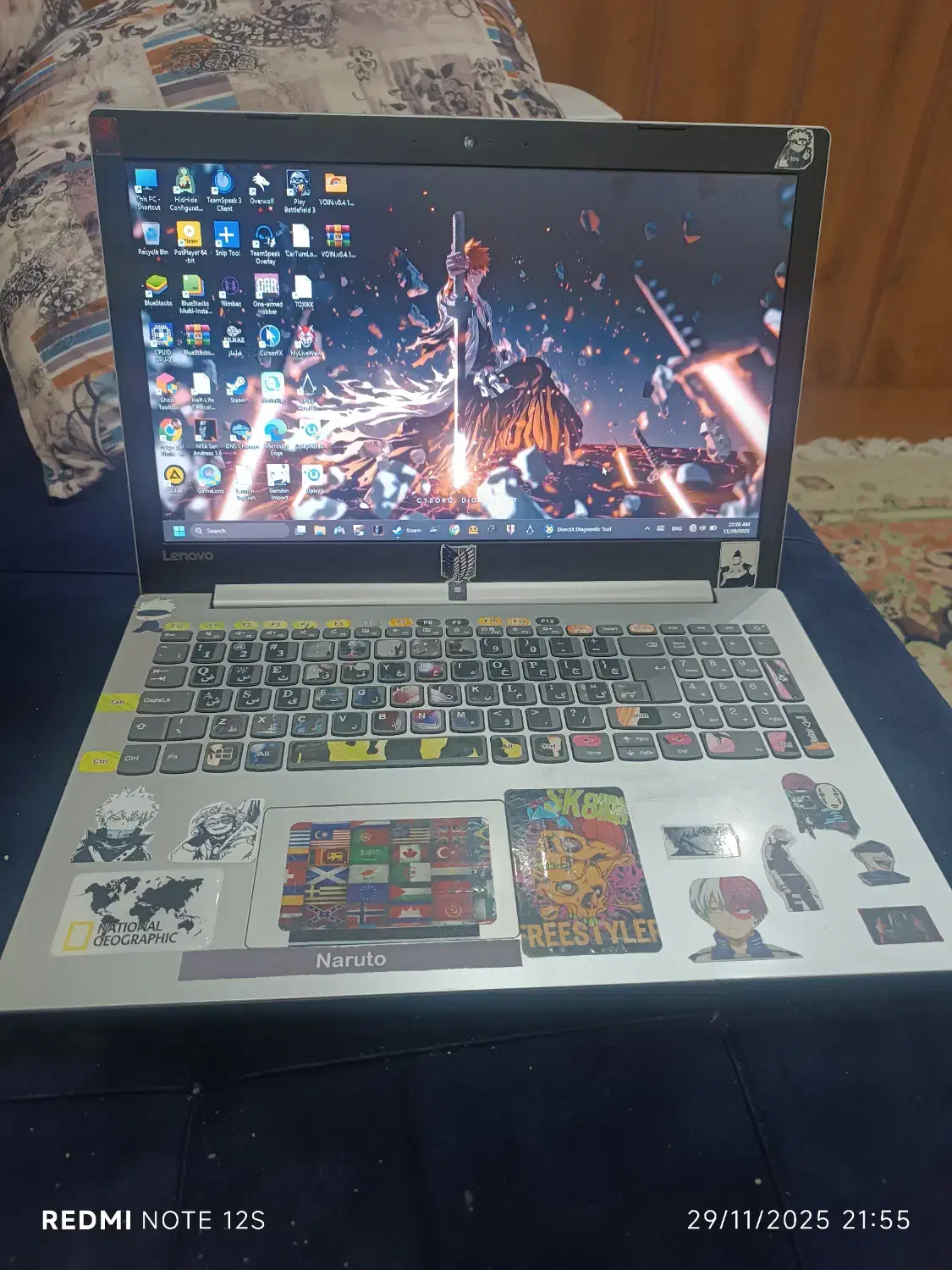 لپ تاپ 15.6 اینچی لنوو مدل Ideapad 330 81d1|رایانه همراه|مشهد, جاهد شهر|دیوار