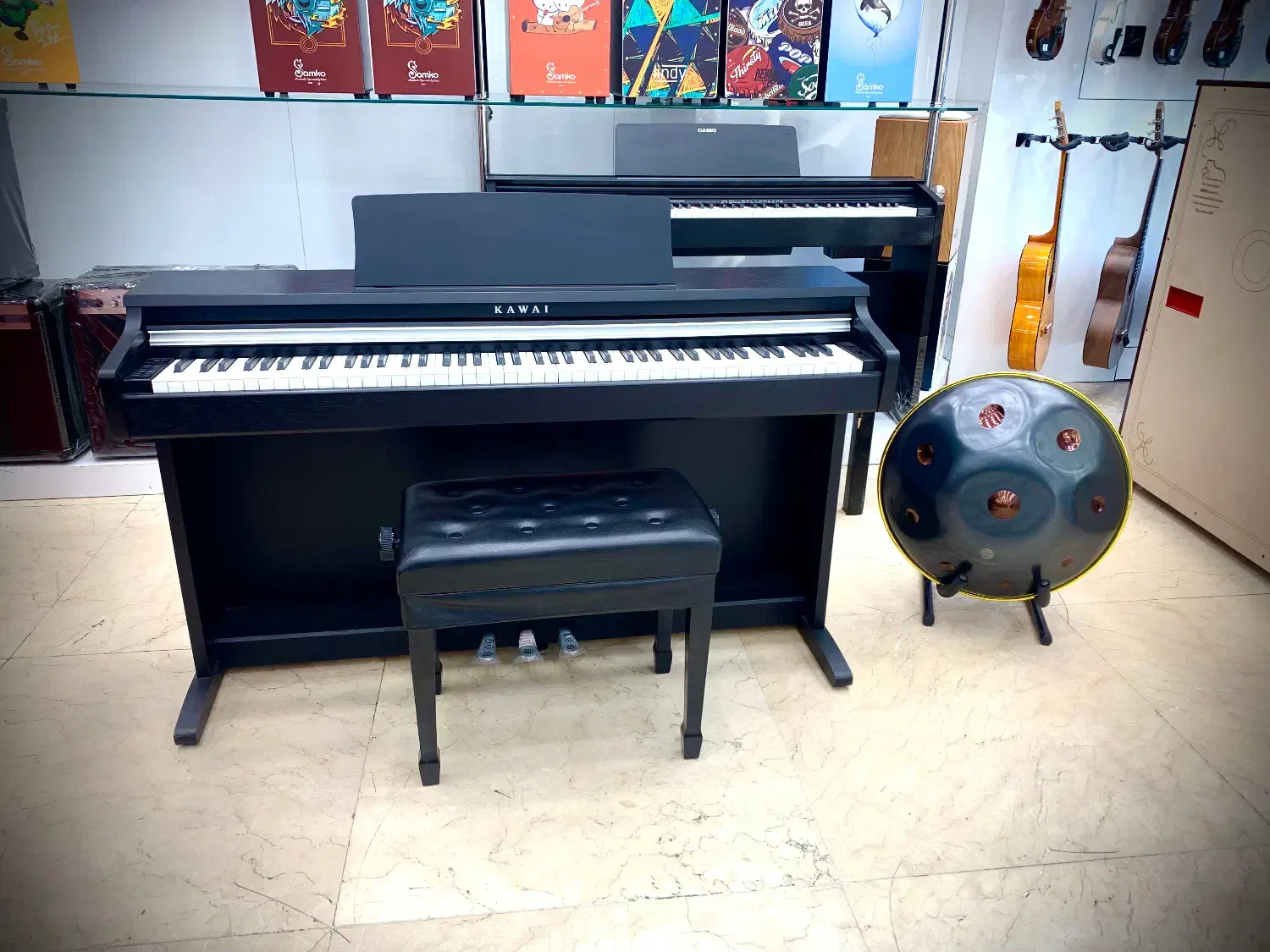 پیانو دیجیتال مبله KDP75 BLK|پیانو، کیبورد، آکاردئون|تهران, جمهوری|دیوار