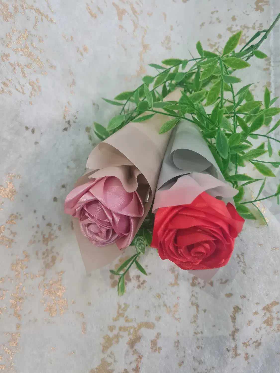 شاخه گل روبانی ویژه روز مادر|گل مصنوعی|بوشهر, |دیوار