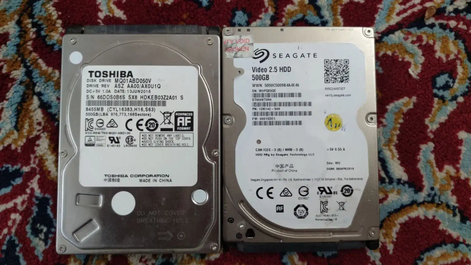 هارد لپتاپ مناسب اکسترنال 500 گیگ|قطعات و لوازم جانبی رایانه|سبزوار, باهنر|دیوار