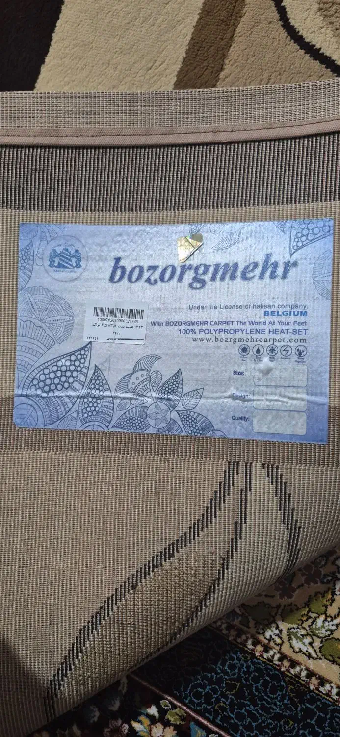 فرش ۹ متری بزرگمهر|فرش|تربت جام, مطهری|دیوار