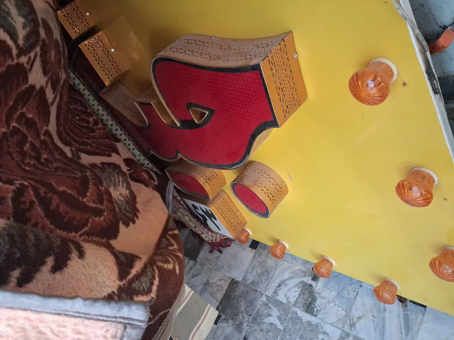 تابلو چنلییوم برجسته جگری|کافیشاپ و رستوران|قم, باجک دو|دیوار