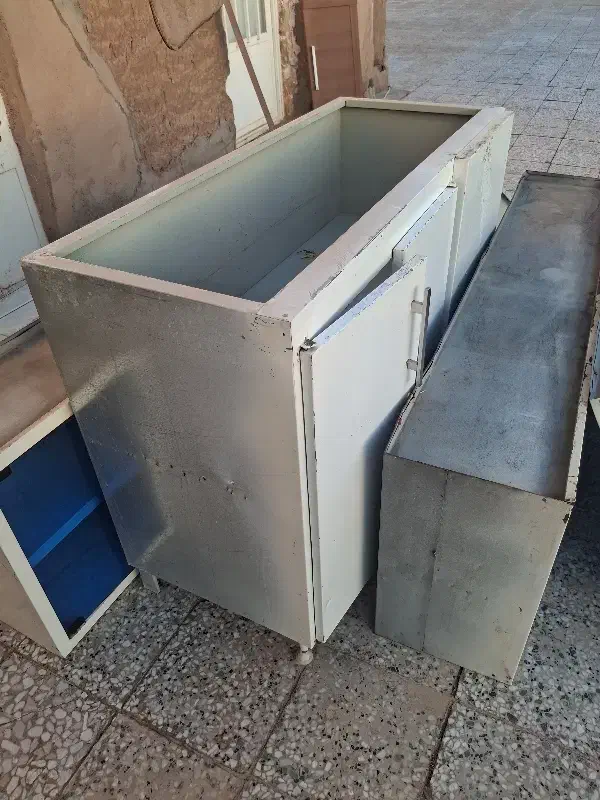 کابینت فلزی|آب‌چکان و نظم‌دهنده ظروف|رفسنجان, |دیوار