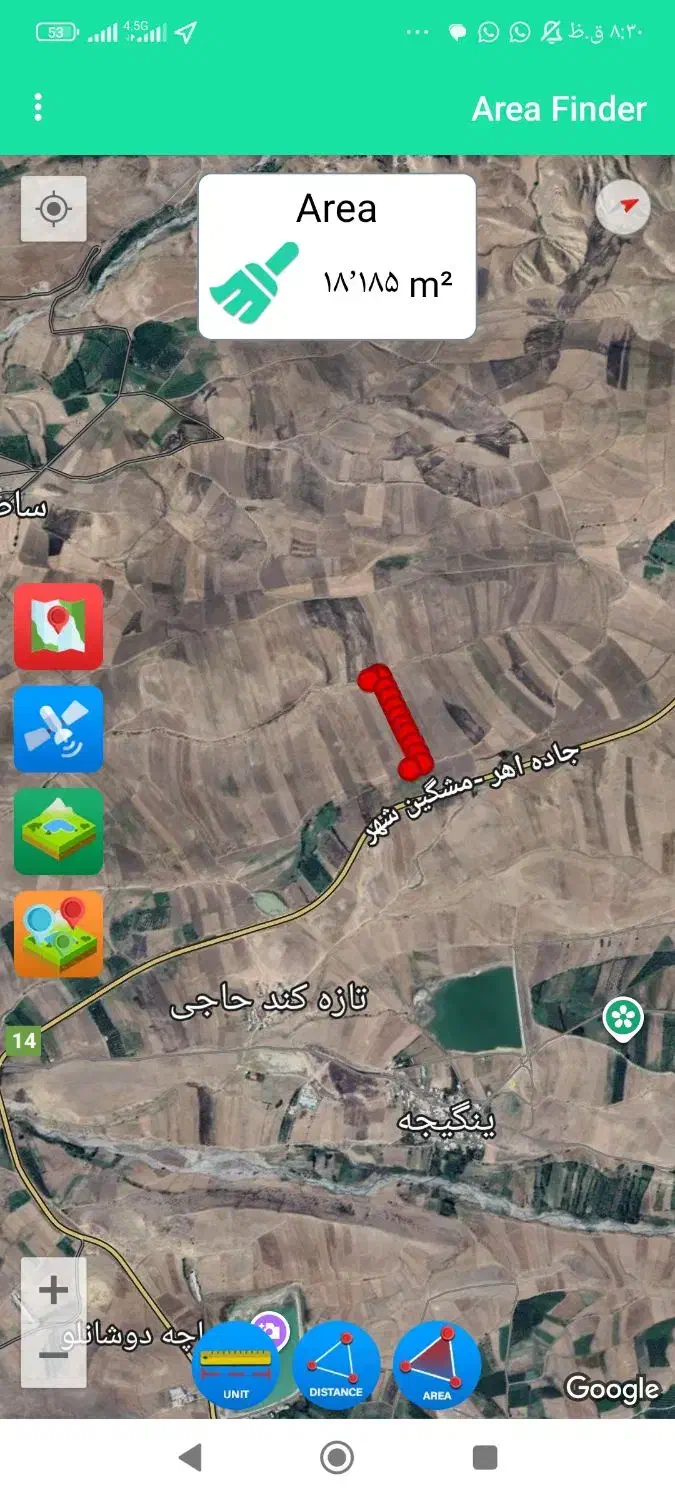 زمین زراعی ۱۸۰۰۰ متری تازه کند حاجی خان|فروش زمین و ملک کلنگی|قصابه, |دیوار