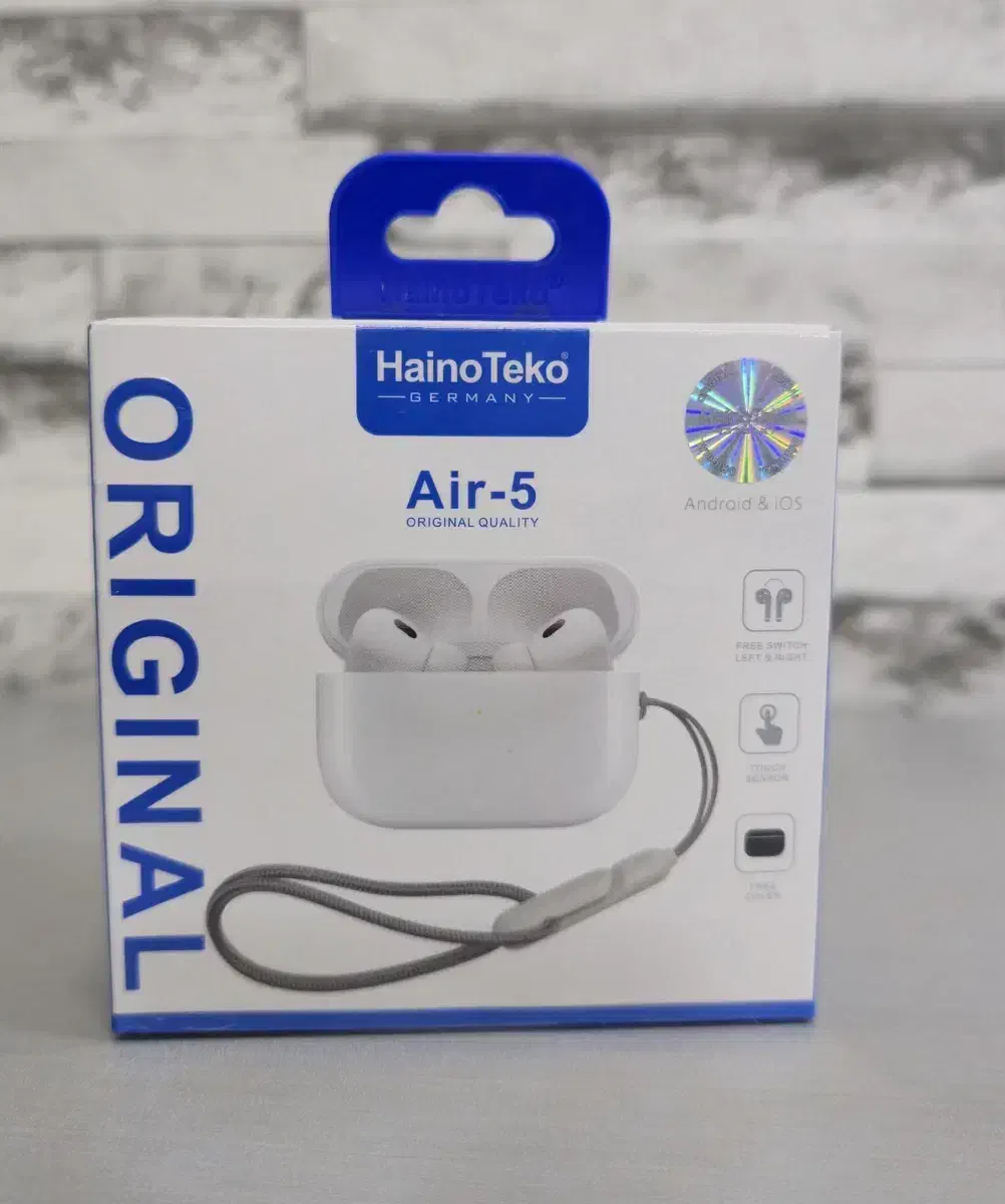 ایرپاد Haino Teko Air5 نو همراه کارتن شارژر|لوازم جانبی موبایل و تبلت|مسجد سلیمان, |دیوار