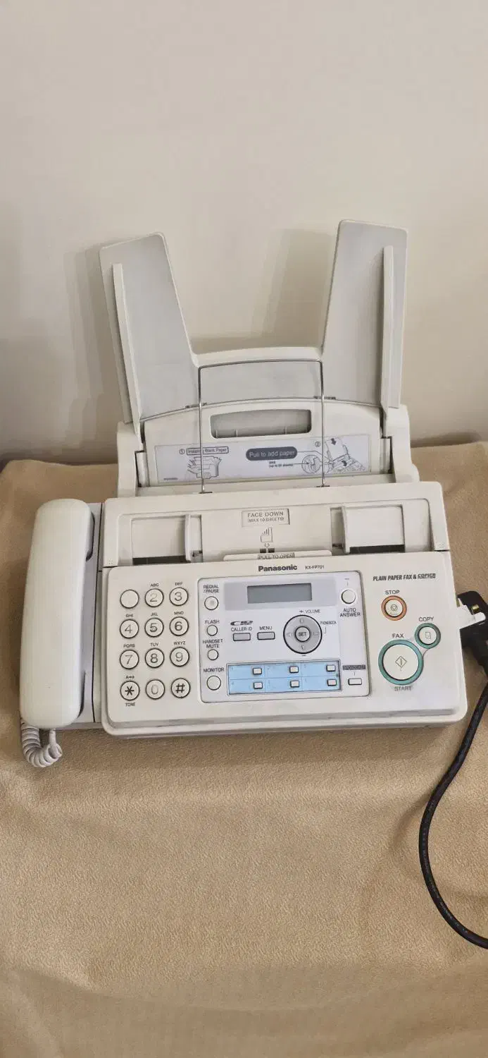 تلفن فاکس پاناسونیک ۷۰۱ سالم و تمیز|پرینتر، اسکنر، کپی، فکس|تهران, شیراز|دیوار