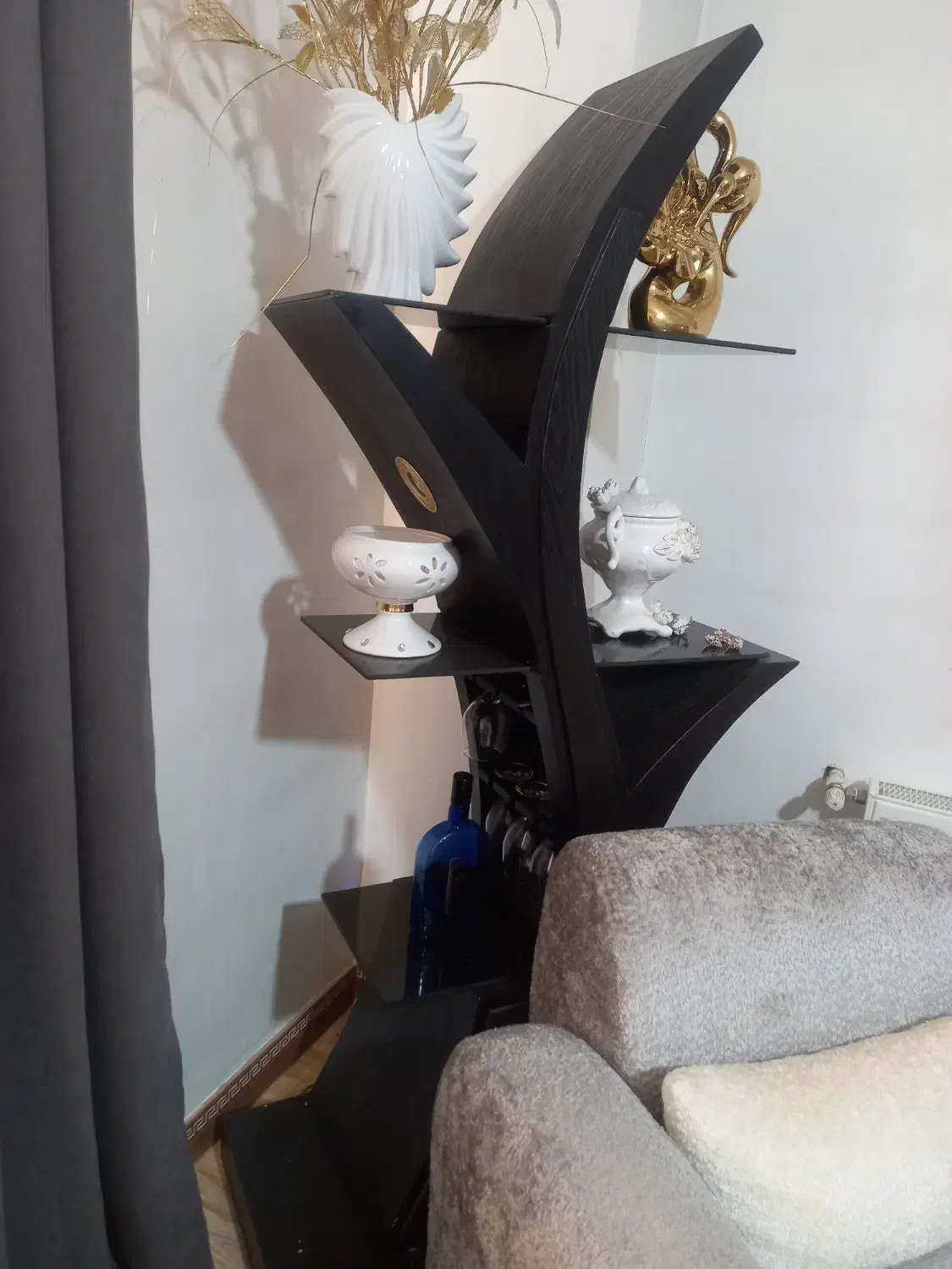 ویترین چوبی|بوفه، ویترین، کنسول|شاهدشهر, |دیوار