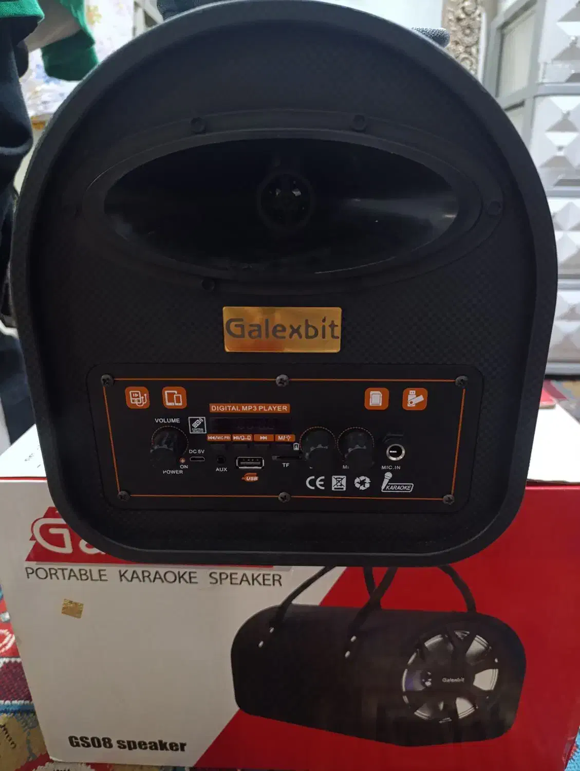 اسپیکر چمدانی مارک Galexbit گلکسی بیت|سیستم صوتی خانگی|اهواز, کوی مهدیس|دیوار