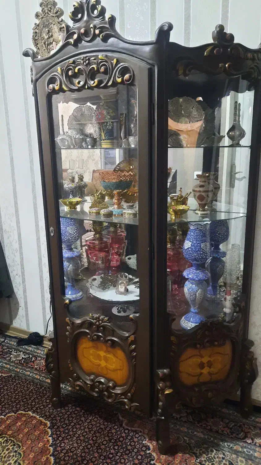 ویترین چوبی|بوفه، ویترین، کنسول|اردبیل, |دیوار
