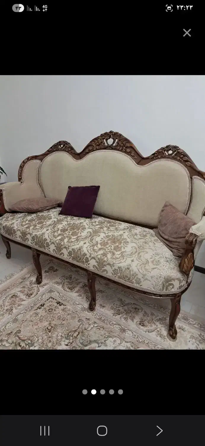 مبل ۷نفره با ناهر خوری ۴ نفره|مبلمان خانگی و میز عسلی|پردیس, فاز ۱۱|دیوار