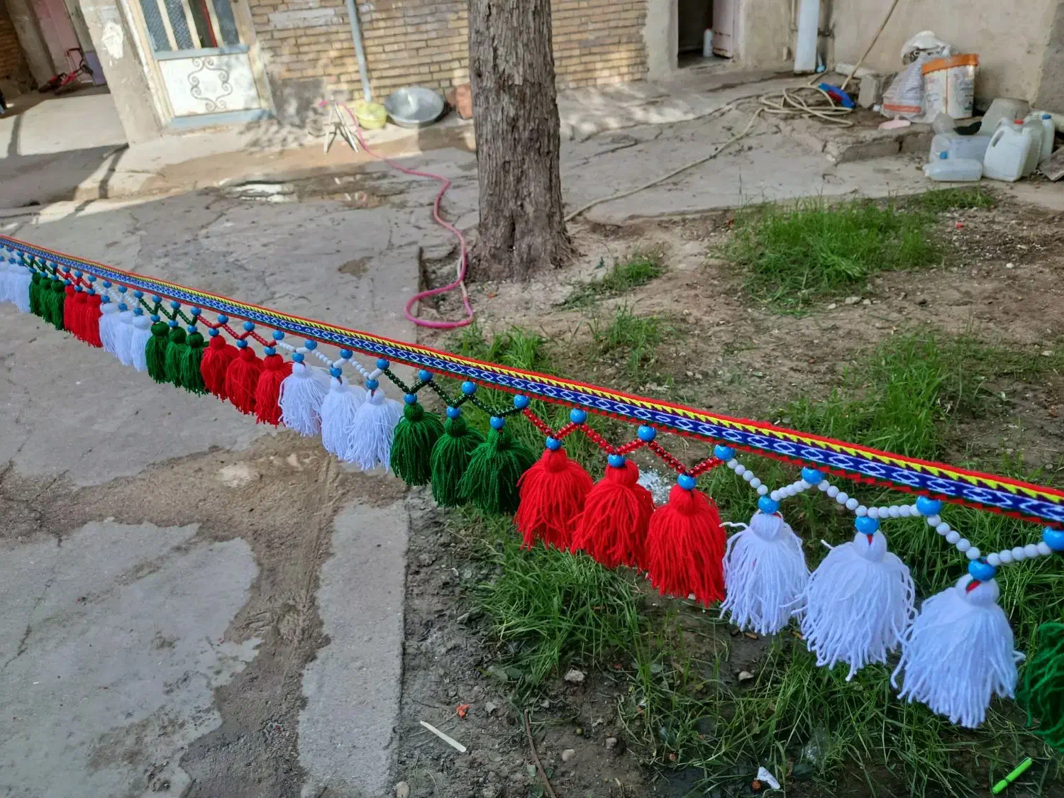 شیردنگ رنگ پرچم ایران|صنایع دستی و سایر لوازم تزئینی|شوشتر, |دیوار