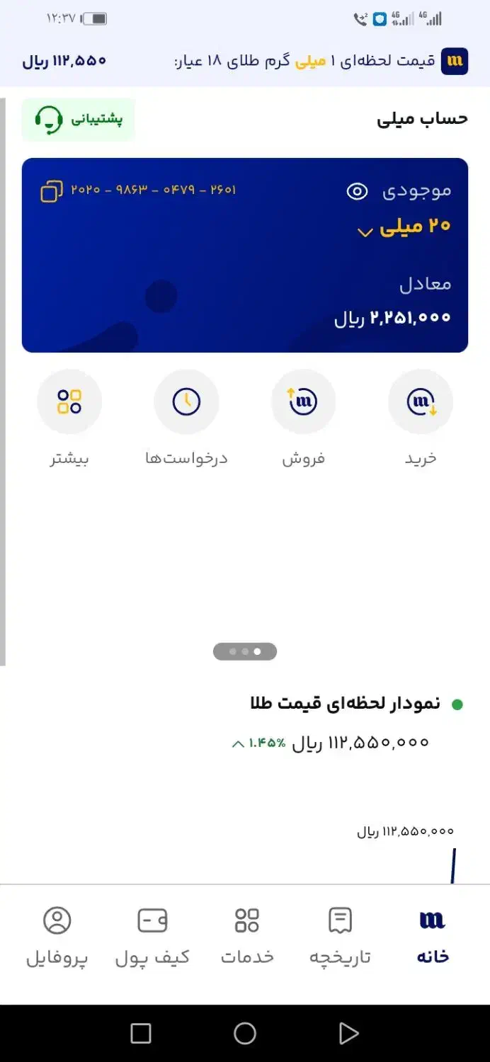 میلی گرم طلا|کارت هدیه و تخفیف|فسا, |دیوار