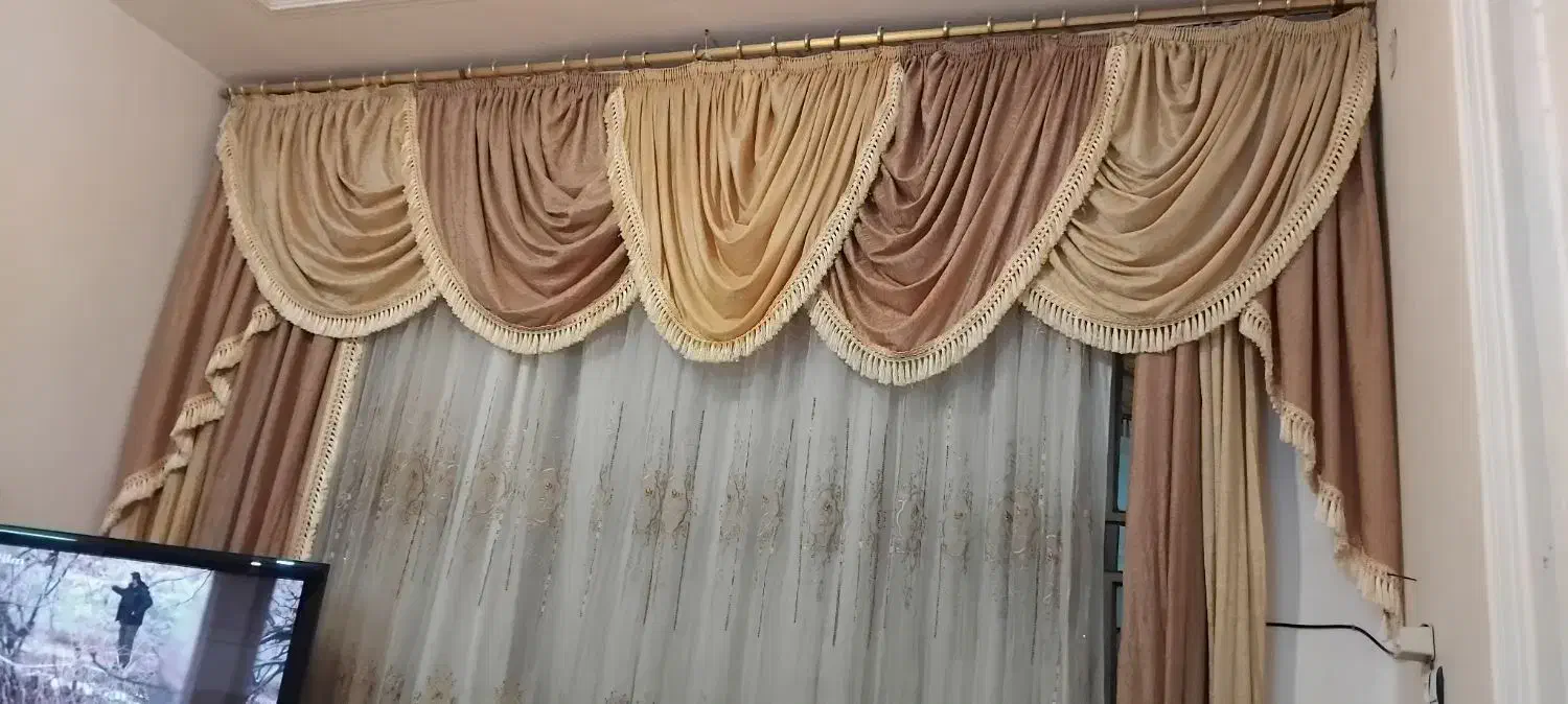 پرده  منزل درحد نو|پرده، رانر، رومیزی|کربال, |دیوار