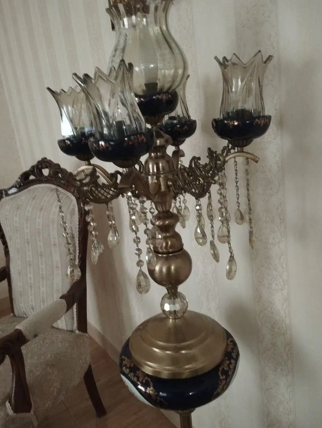 لوستر ایستاده|لوستر و چراغ آویز|اردبیل, |دیوار