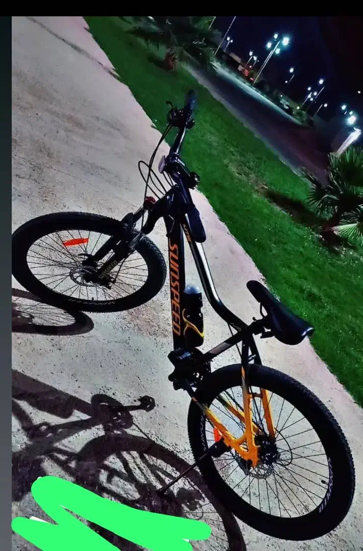 دوچرخه مدل nick رنگ مشکی زرد شماره بدنه s23G4624|دوچرخه، اسکیت، اسکوتر|بهبهان, |دیوار