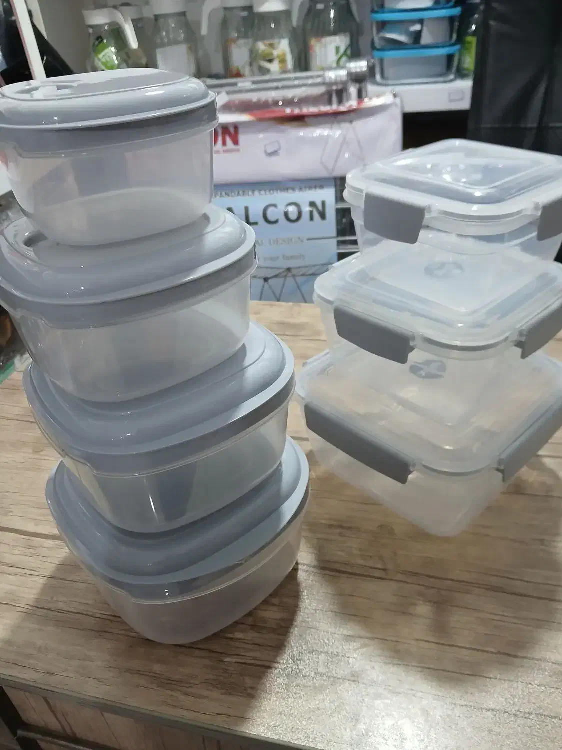 ظروف پلاستیک پلی نیک و تاپکو|ظروف نگهدارنده، پلاستیکی، یک‌بارمصرف|گنبد کاووس, |دیوار