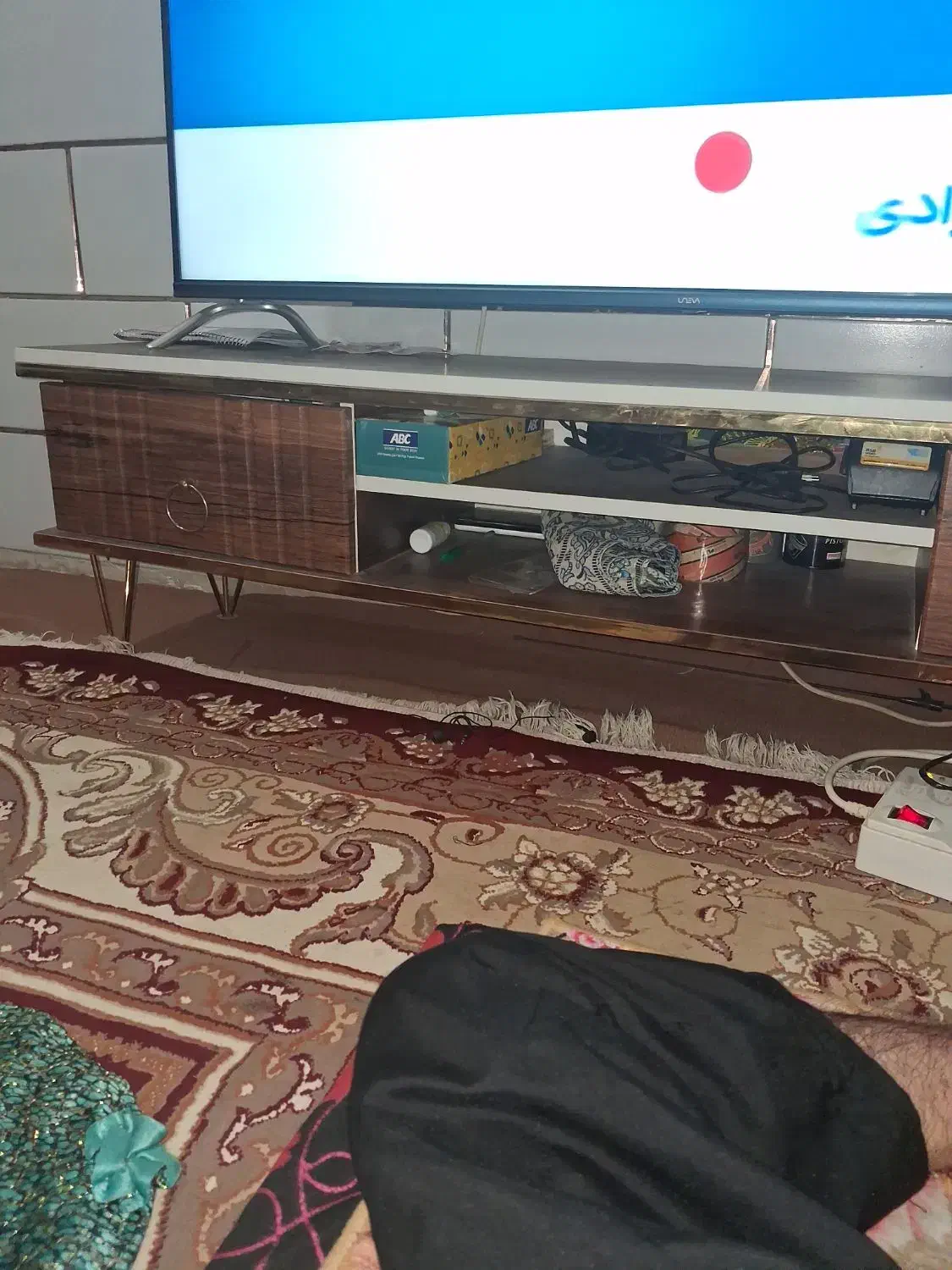 پرده سه تیکه مخمل|پرده، رانر، رومیزی|اهواز, کارون|دیوار