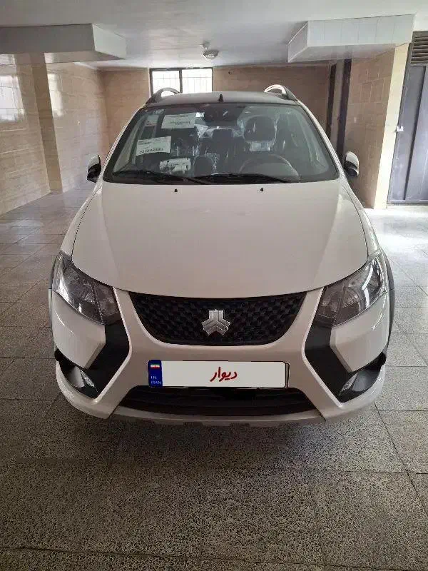 کوئیک GXR1402 صفر خشک سفید سقف مشکی|خودرو سواری و وانت|فلاورجان, |دیوار