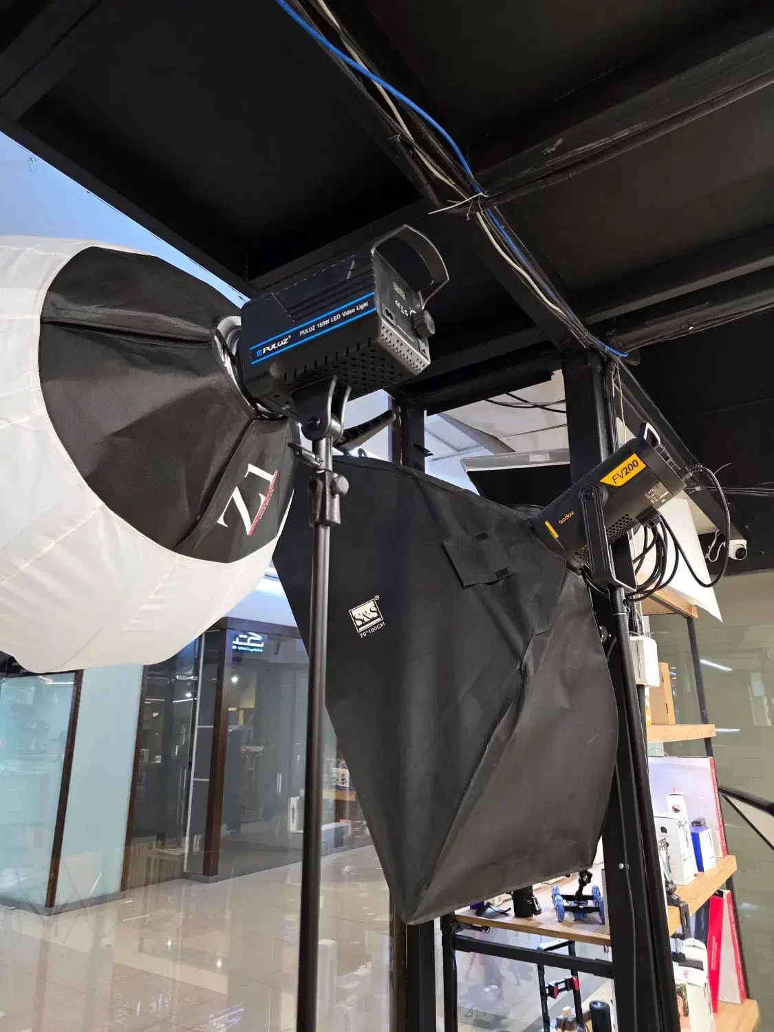 تجهیزات نورپردازی|دوربین عکاسی و فیلم‌برداری|شیراز, زند|دیوار