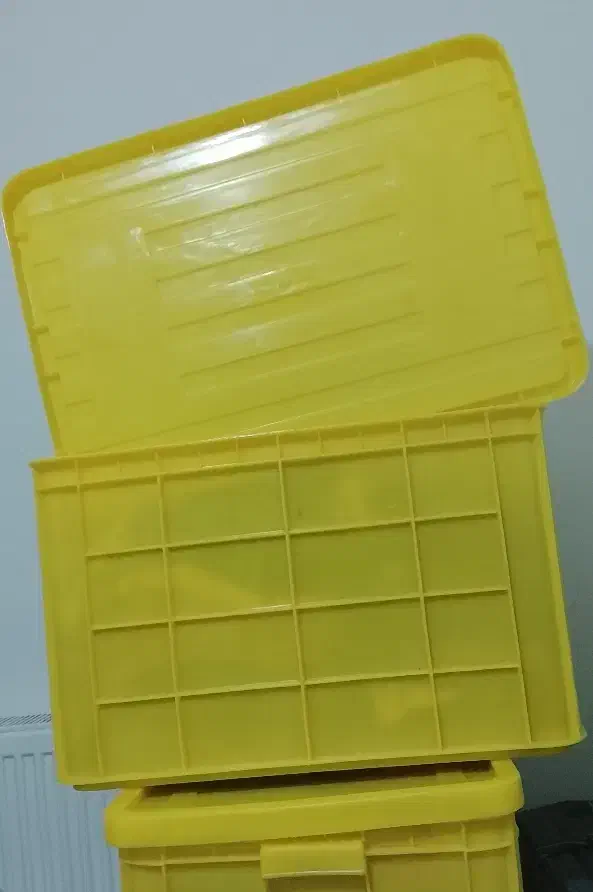 سبد درب دار صنعتی|ظروف نگهدارنده، پلاستیکی، یک‌بارمصرف|فومن, |دیوار