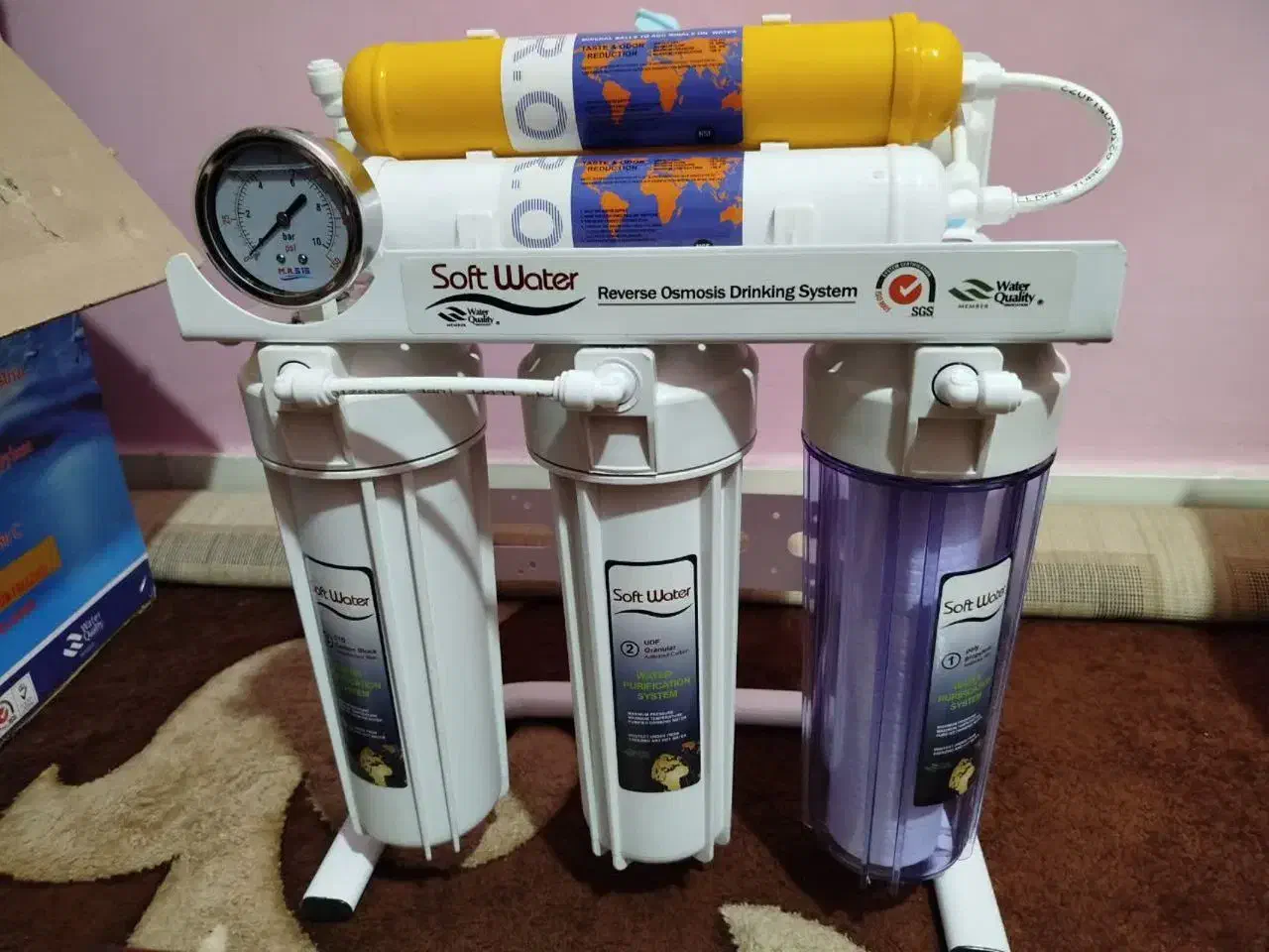 تصفیه آب مکانیکی برند soft water joy water aqua|آب‌سردکن و تصفیه آب|اهواز, شهرک دانشگاه|دیوار