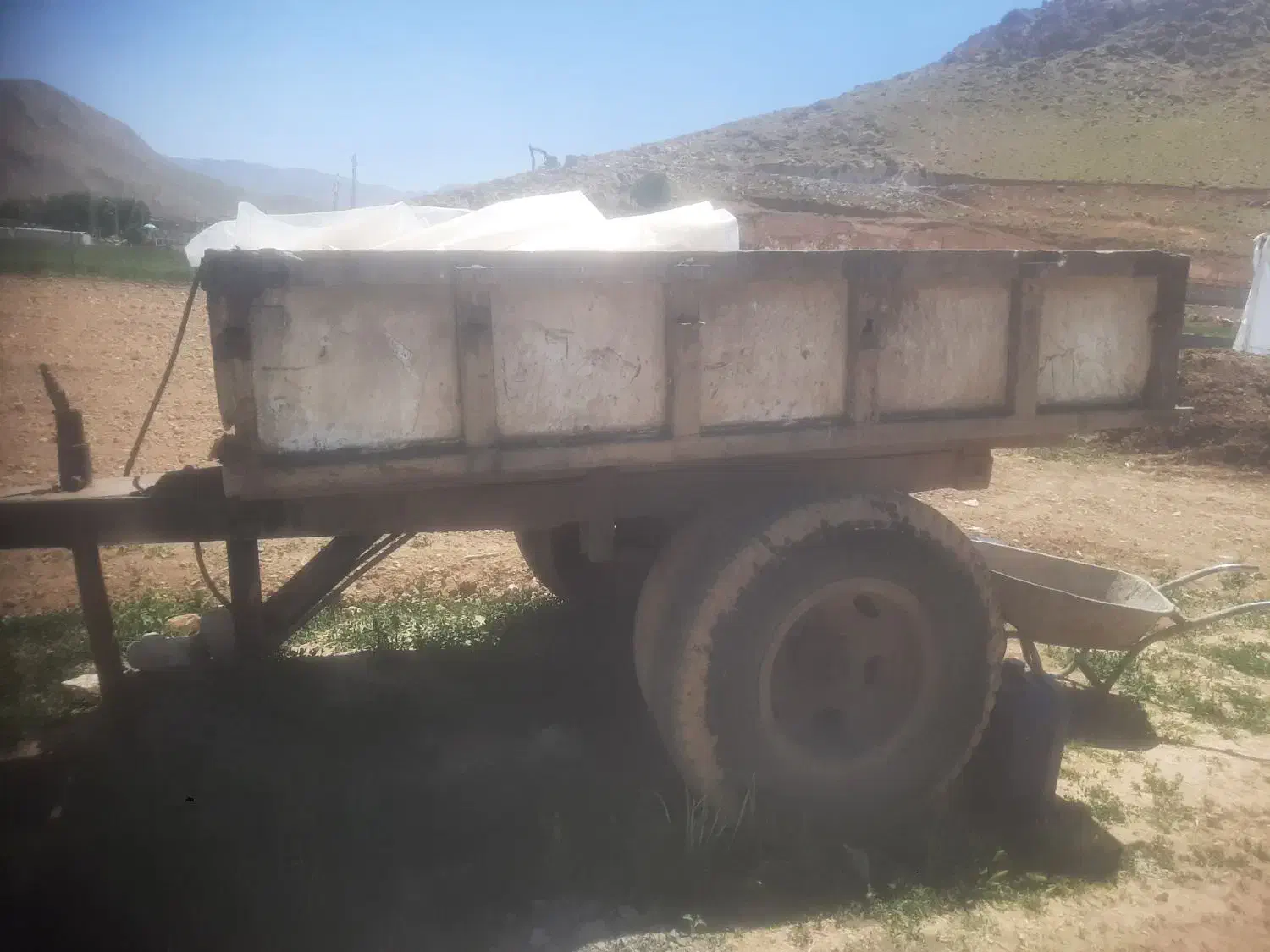 تریلی تراکتور  کاموا ردیف کن چنگک  بذرپاش|ماشین‌آلات صنعتی|شهرکرد, |دیوار