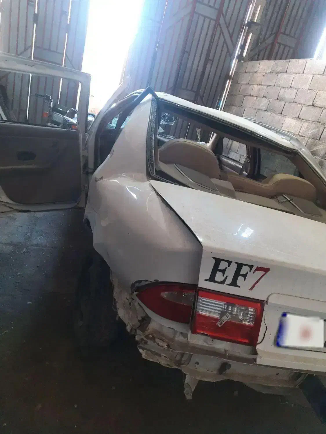 سمند ef تصادفی مدل97|خودرو سواری و وانت|کرمانشاه, |دیوار