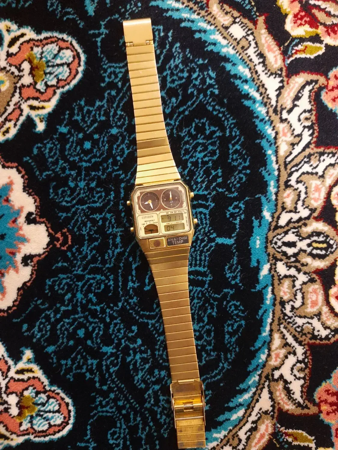 ساعت سیتیزن حرارتی چهارزمانه اصلی|ساعت|سنندج, |دیوار