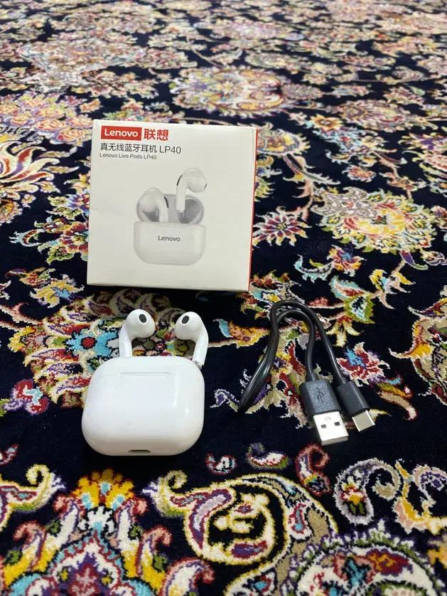 هندزفری Lenovo Lp40|لوازم جانبی موبایل و تبلت|شیراز, عادل آباد|دیوار