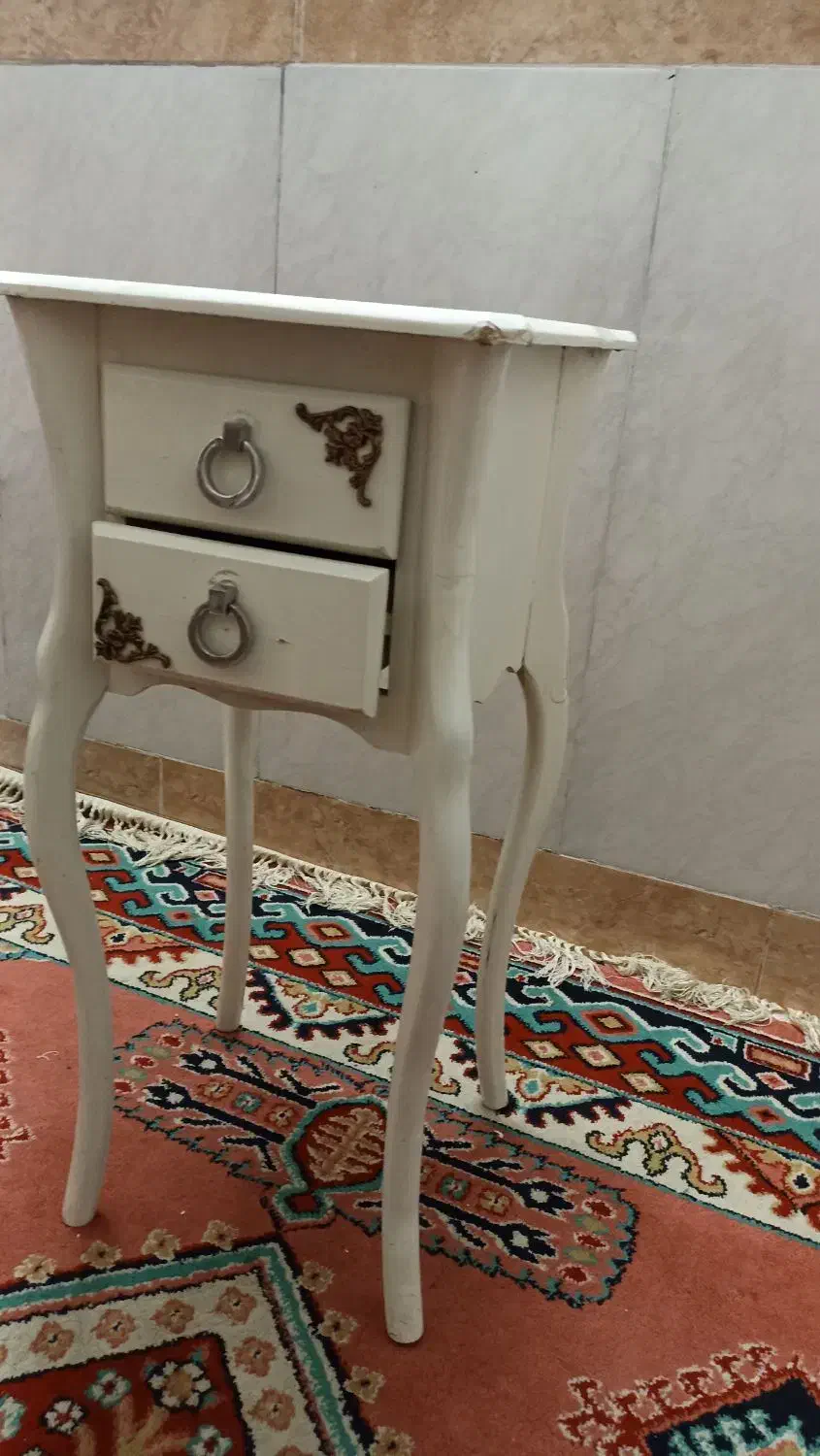 میز تلفن و قاب تمام چوب برای اینه|میز تلفن|قم, دروازه ری|دیوار