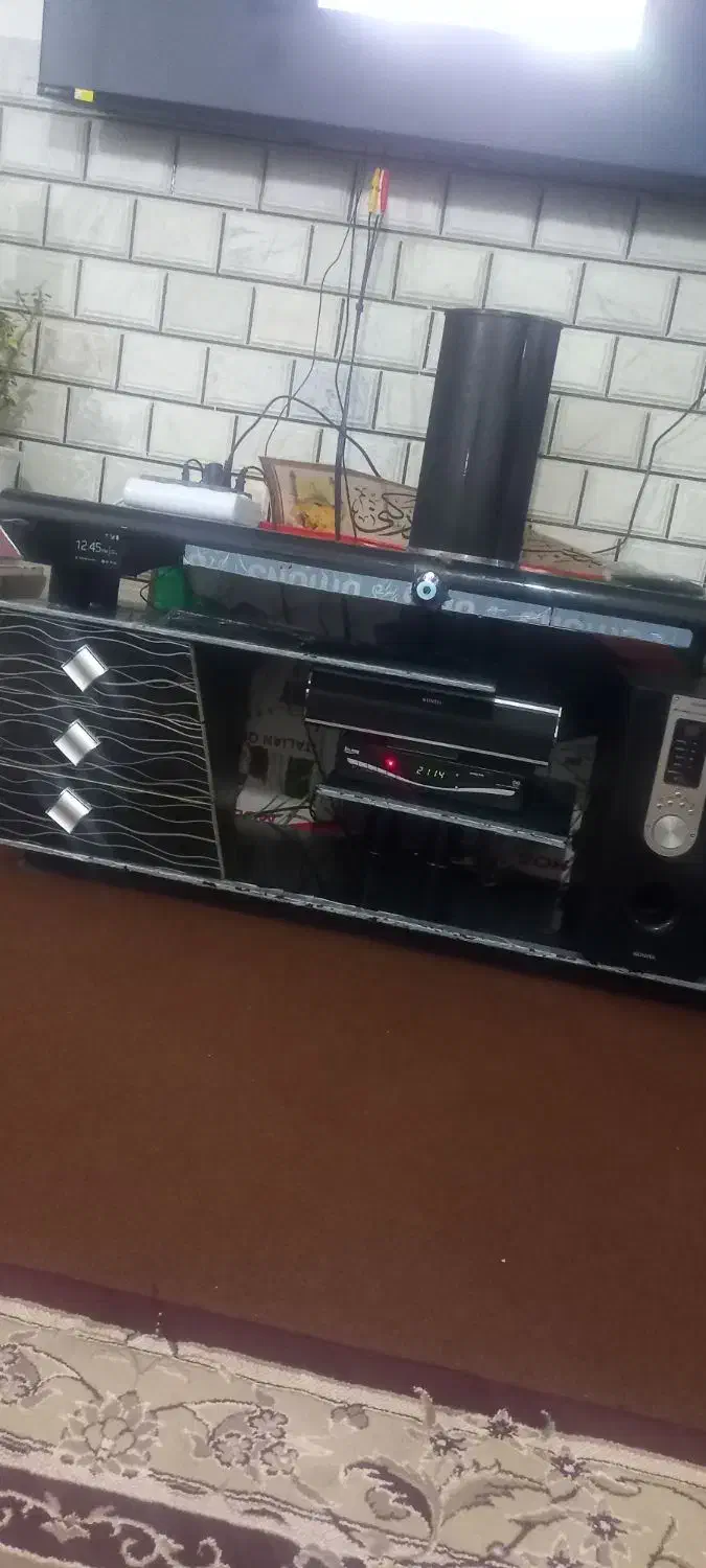 سینما خانواده تلویزیون ال سی دی و میز تلویزیون|سیستم صوتی خانگی|الیگودرز, |دیوار